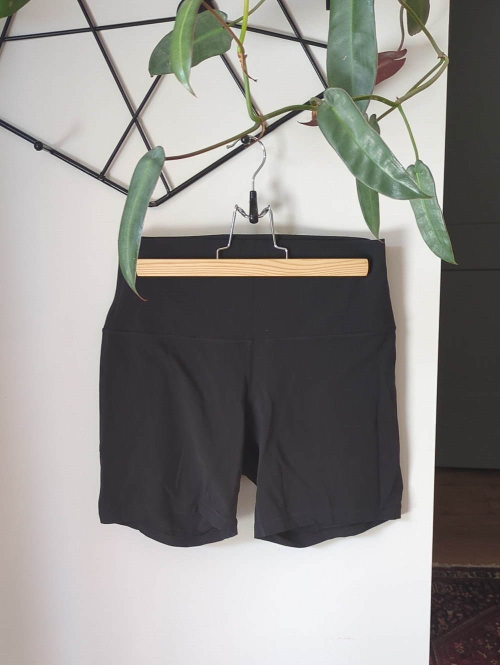 lululemon athletica Black High-Rise Bike Shorts